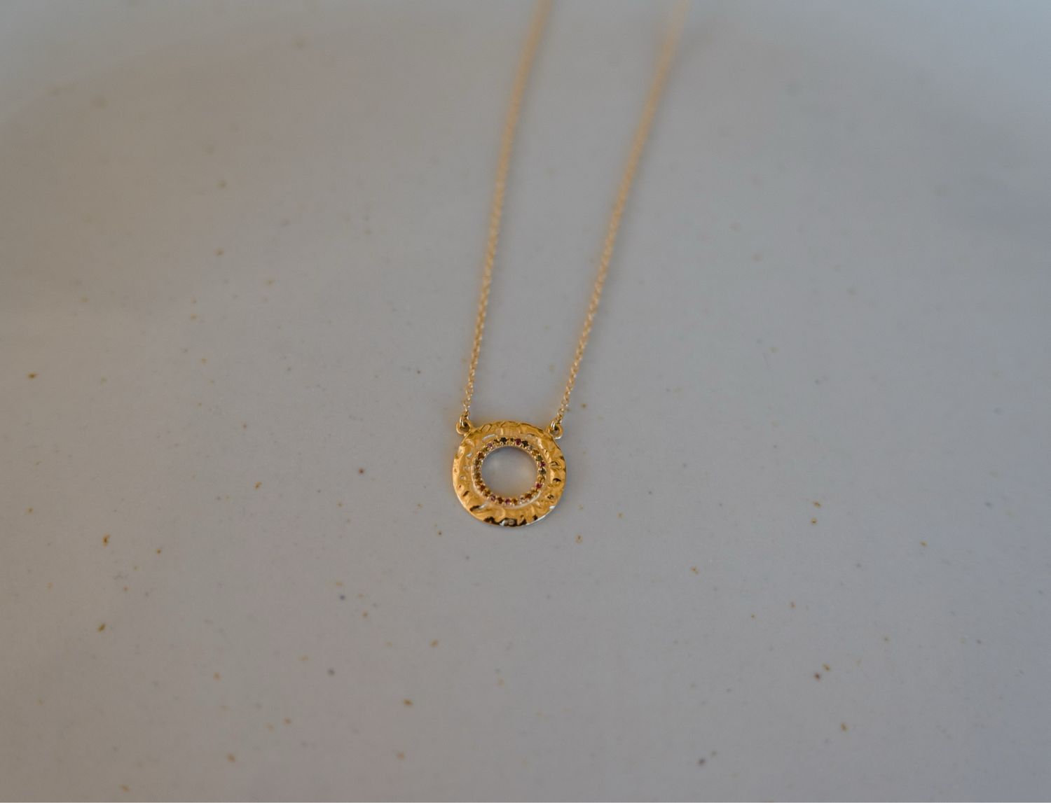 Golden Dropseed Necklace