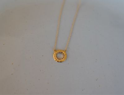 Golden Dropseed Necklace