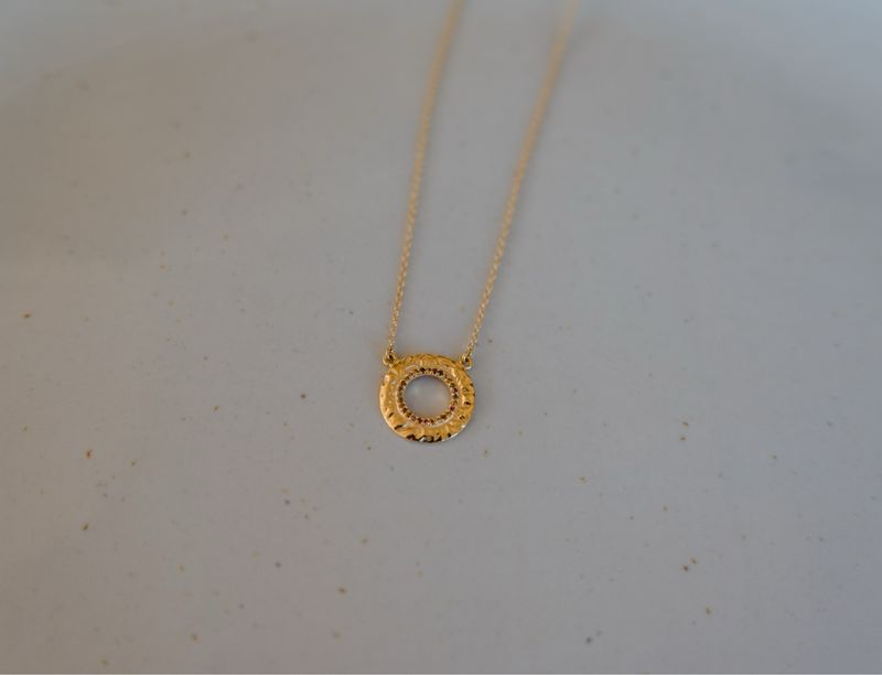Golden Dropseed Necklace