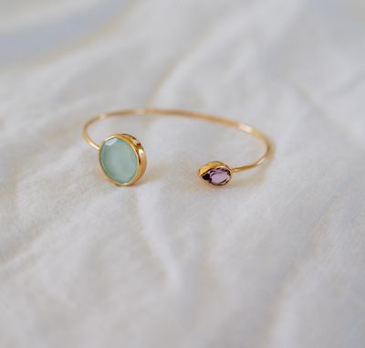 Jungle Bangle Gold Plated
