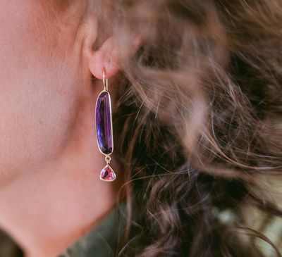 Lavender Earrings