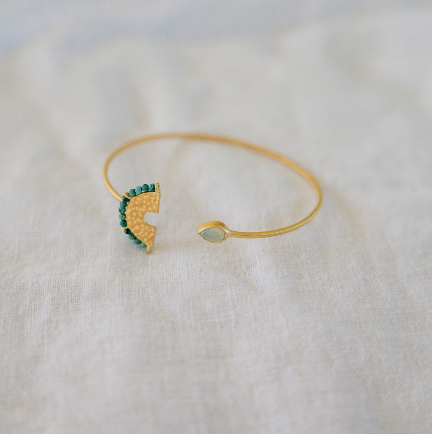 Thyme Bangle Gold Plated
