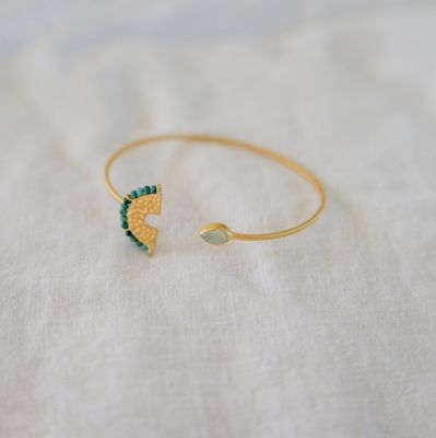 Thyme Bangle Gold Plated
