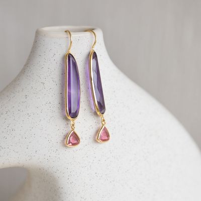 Lavender Earrings