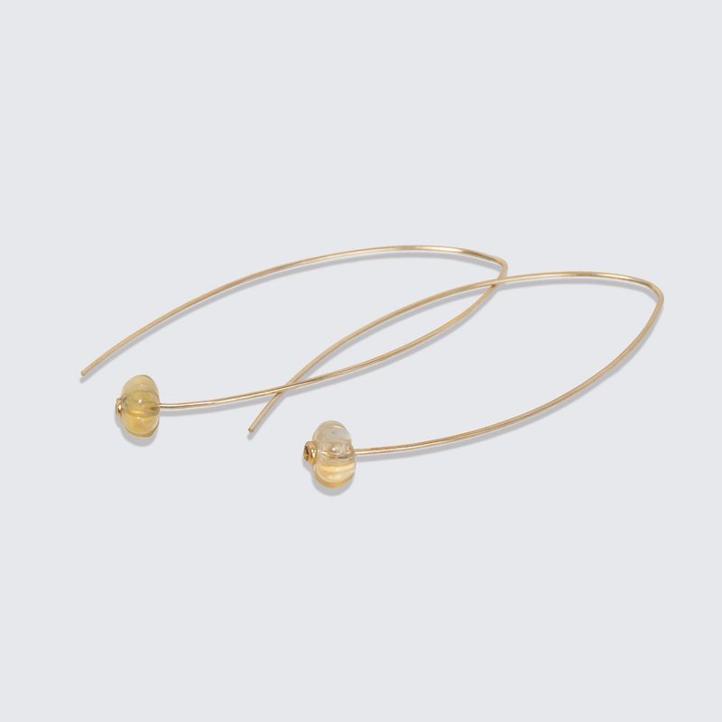 Citrine Drop Earrings