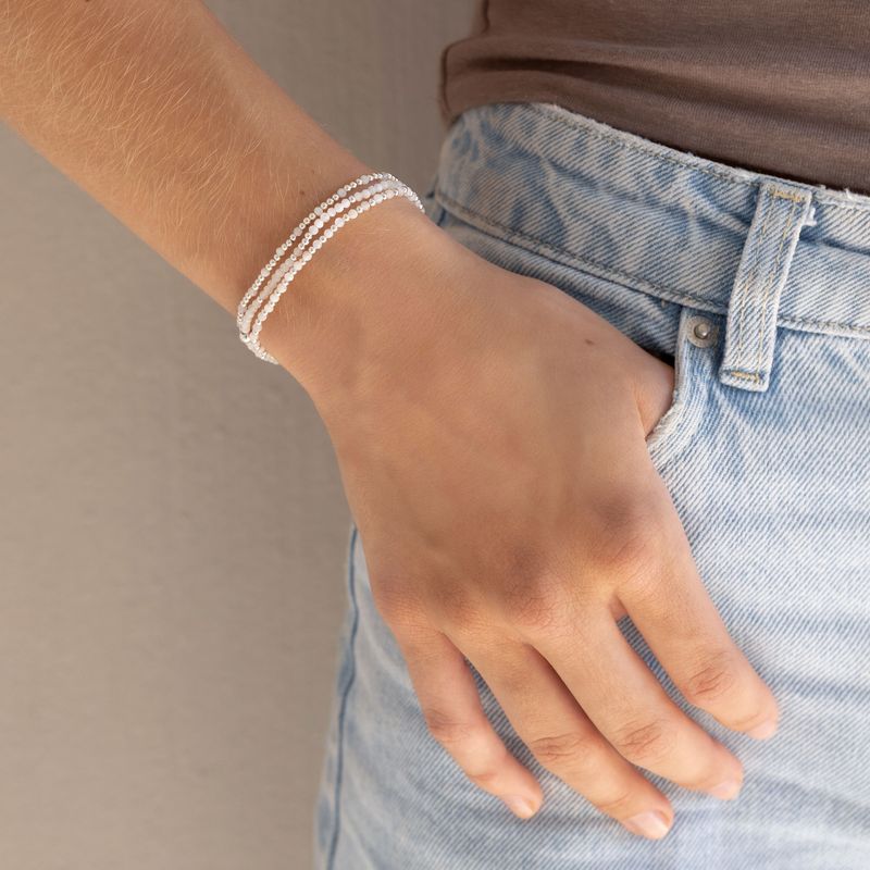 Summer Sorbet Moonstone Bracelet stack