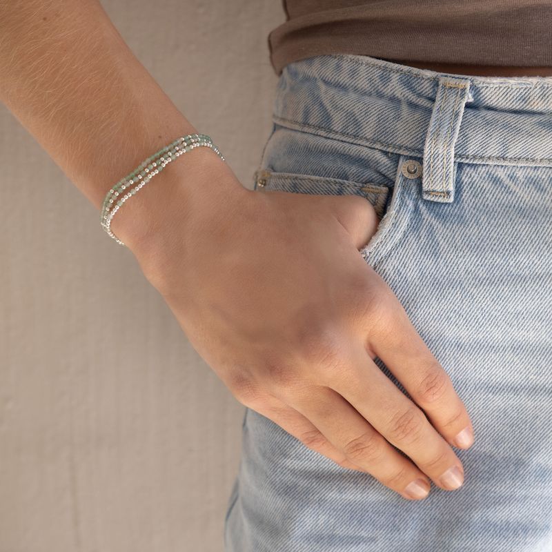 Summer Sorbet Aventurine Bracelet stack