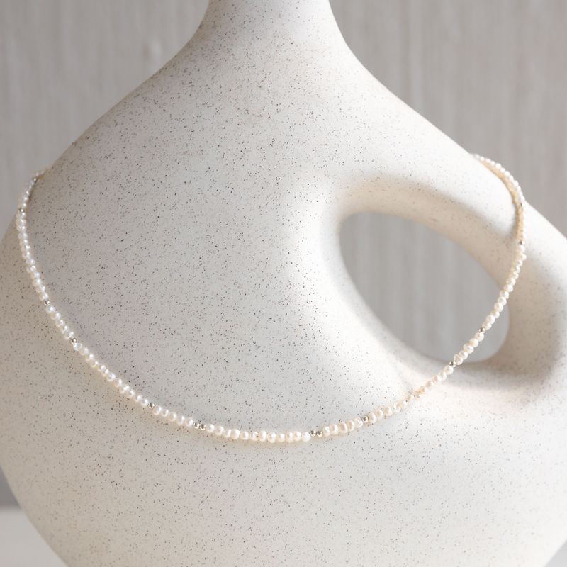 Seeded Pearl Necklace