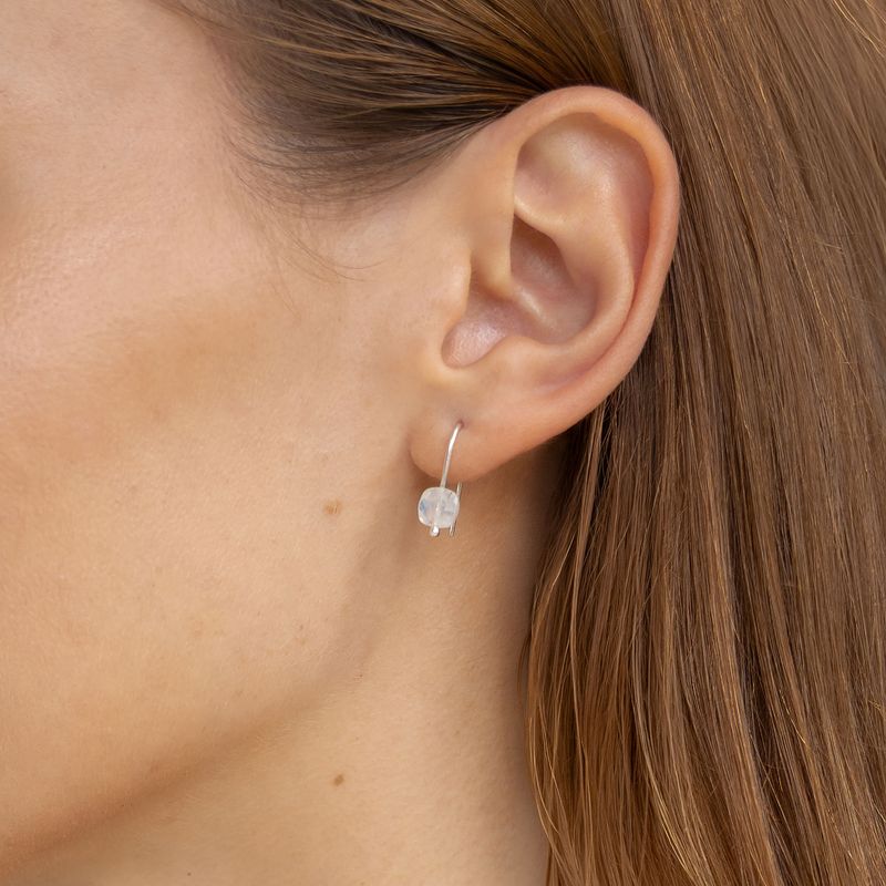 Briolette Drop in Sterling Silver