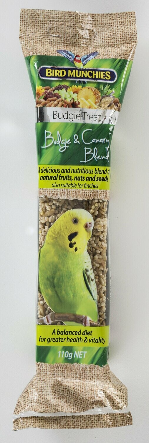 Bird Munchies Budgie and Canary Seed Treat 110g