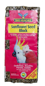 Bird Munchies Sunflower Seed Block 880g