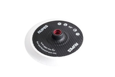 Rotary Backing Plate, Ø 165mm-6.5&quot; velcro with 5-8&quot; female thread