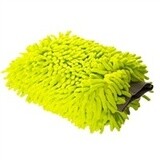 Microfiber Green Chenille Wash Mitt