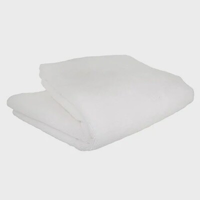 Big Blizzard White Extra Large Silk Lined Drying Microfiber Towel 52&quot; x 36&quot;