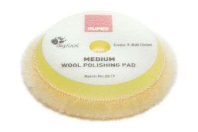 Medium Wool Polishing Pads