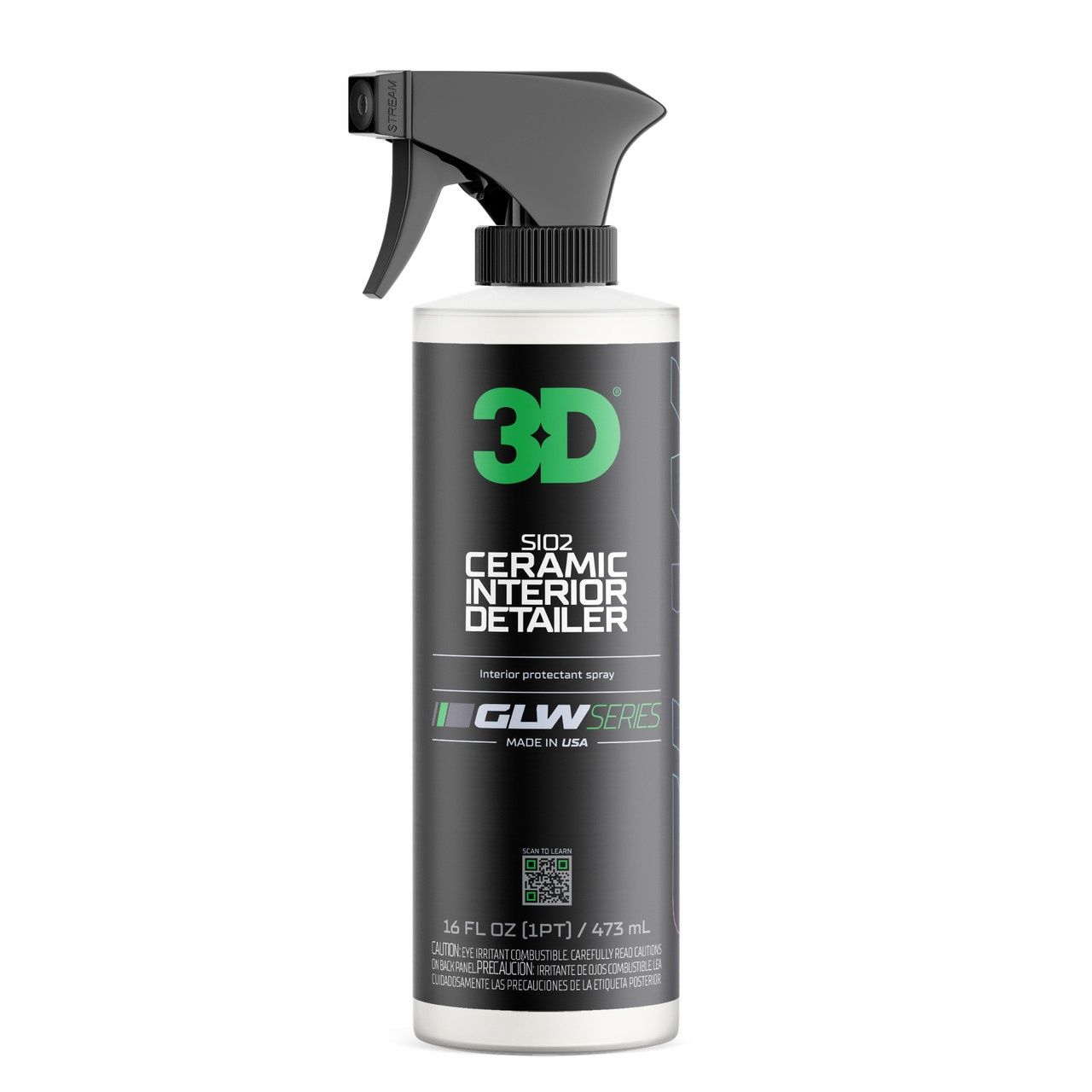 GLW SiO2 CERAMIC INTERIOR DETAILER, Size: 16 OZ