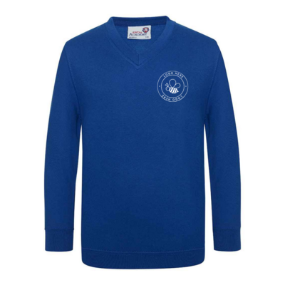 Jumper V-Neck - Deep Royal Blue