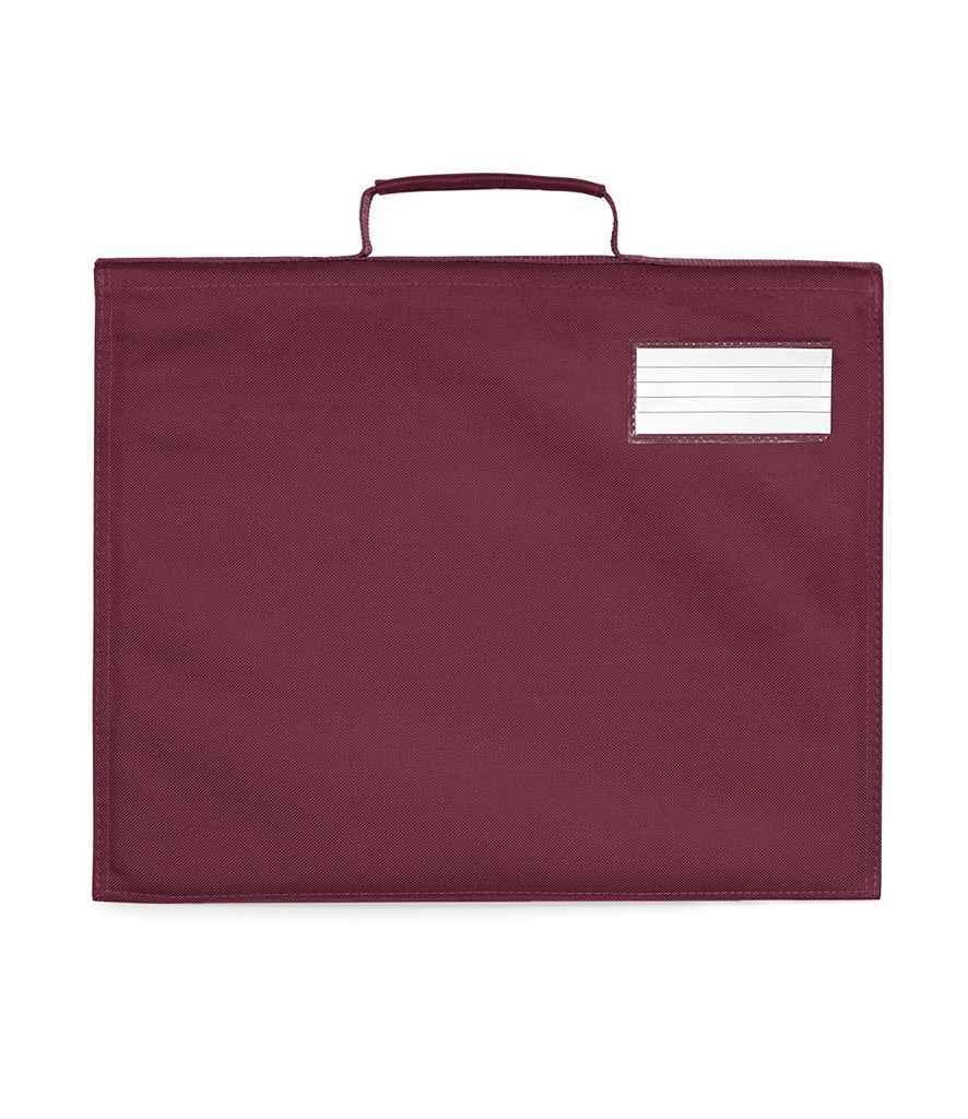 School Book Bag - Burgundy