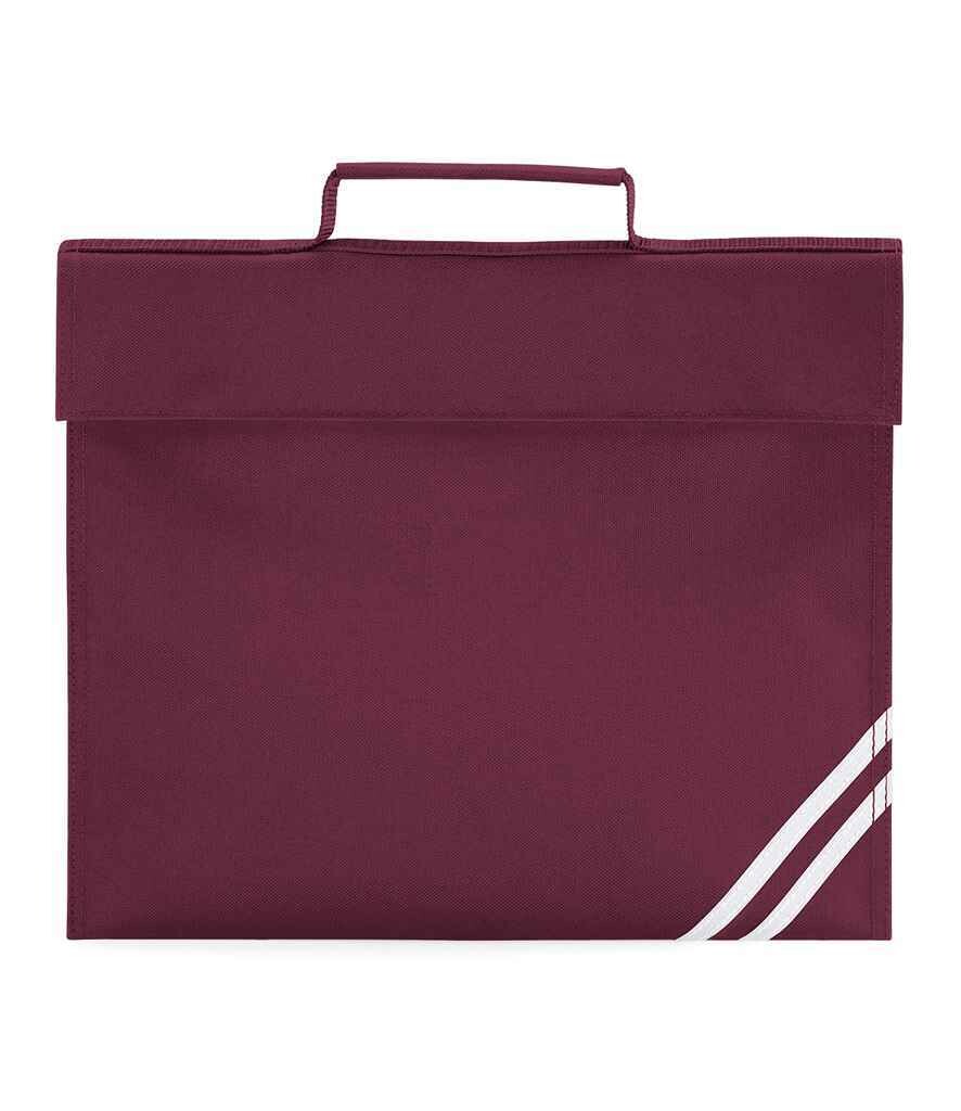 School Book Bag - Burgundy