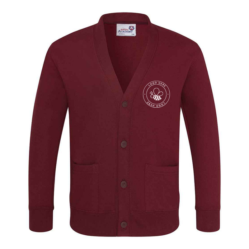 Cardigan - Burgundy
