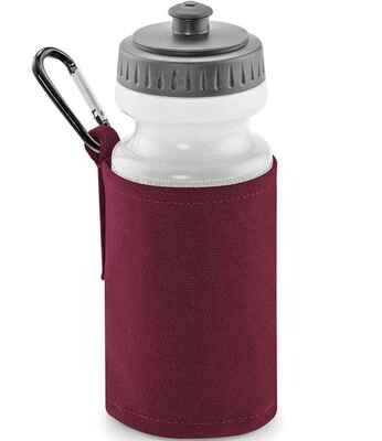Water Bottle and Cover - Burgundy