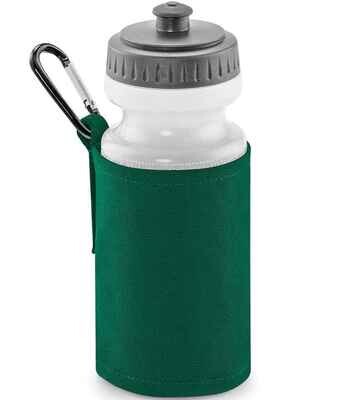 Water Bottle and Cover - Green