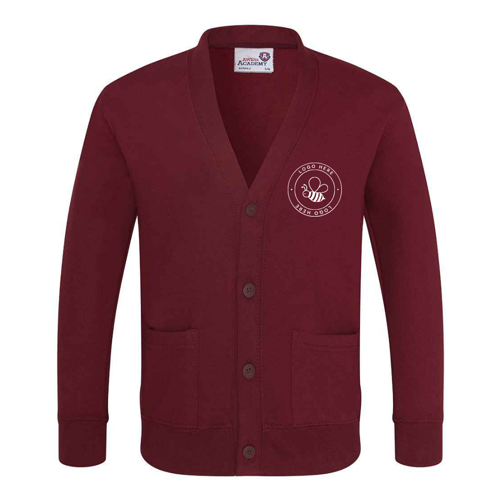 Cardigan - Burgundy