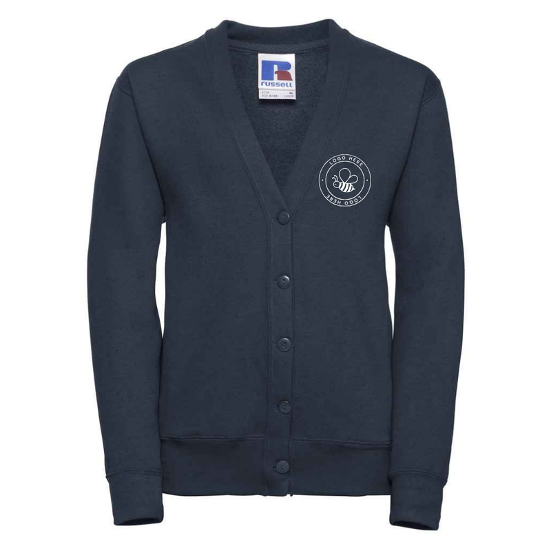 Cardigan - Mid Navy Blue