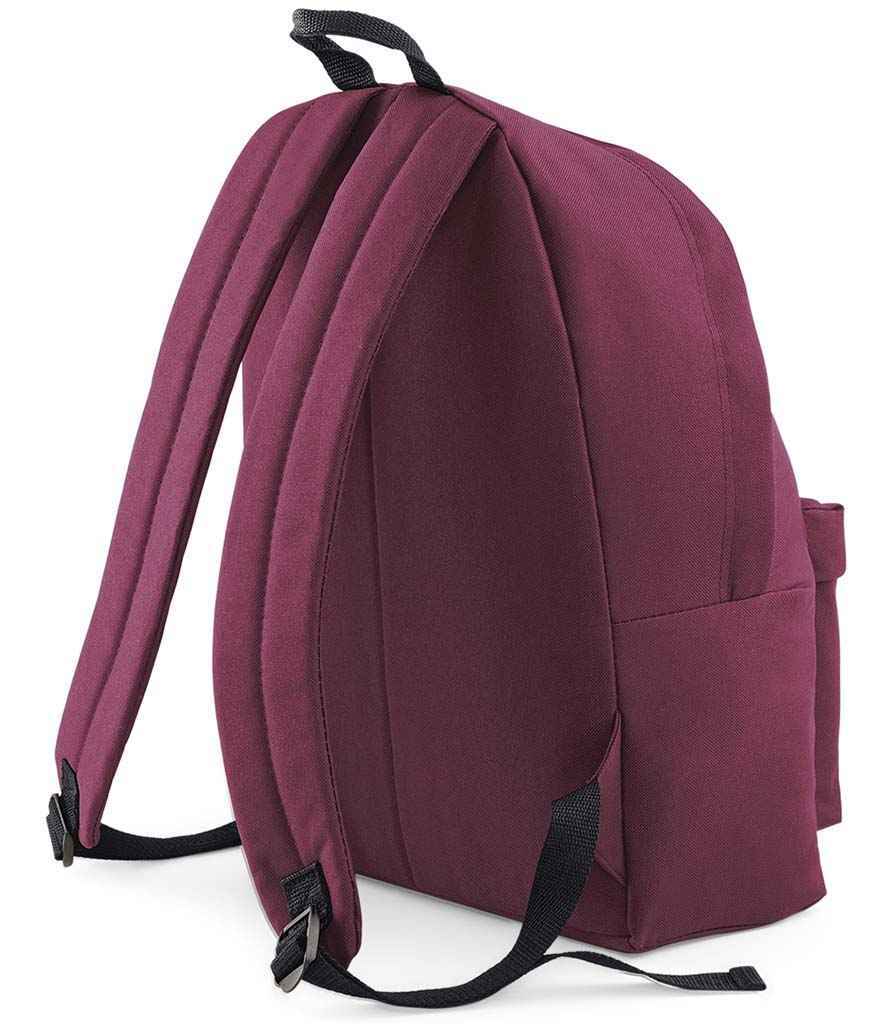 School Backpack - Burgundy