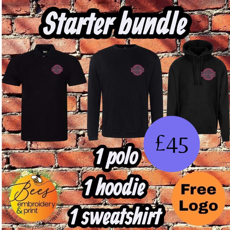 Starter bundle with free left chest logo - Workwear