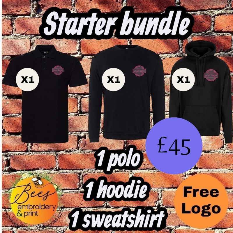 Starter bundle with free left chest logo - Workwear Starter bundle with free left chest logo - Workwear