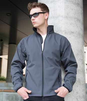 Result Core Printable Soft Shell jacket - with free left chest logo