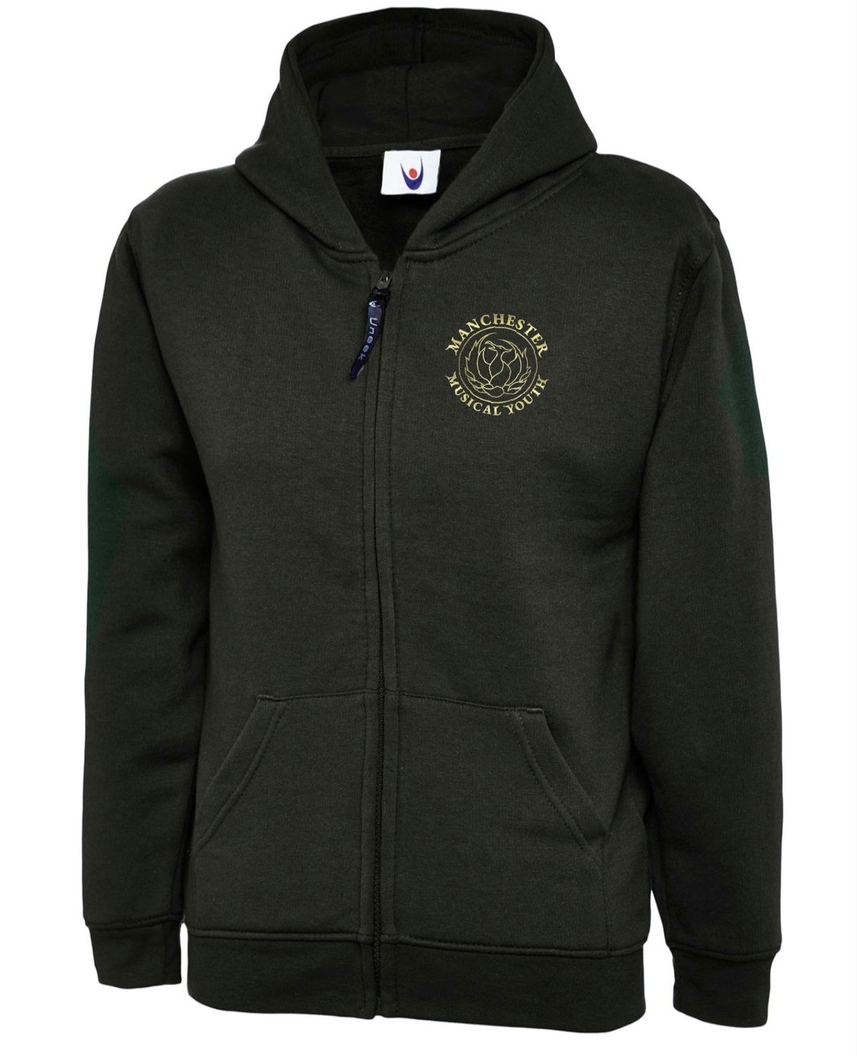 Childrens Classic MMY  Full Zip Hooded Sweatshirt