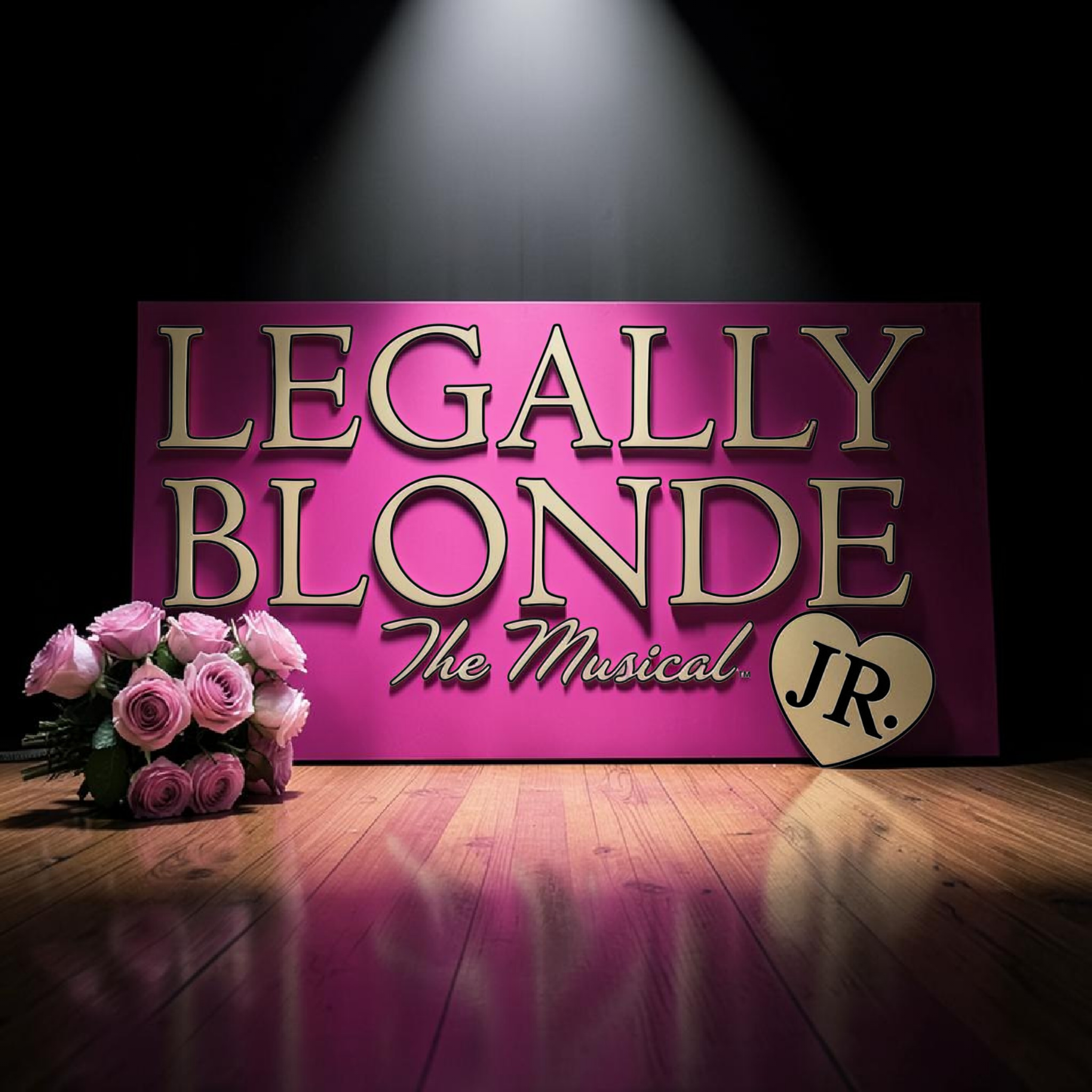 Zipped Hoodie (Black) - Legally Blonde - Kids