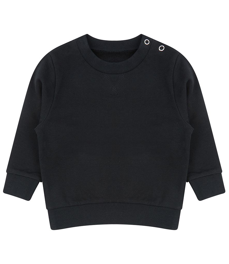 Little Treasures Kids Sustainable Sweatshirt - Black Little Treasures Kids Sustainable Sweatshirt - Black