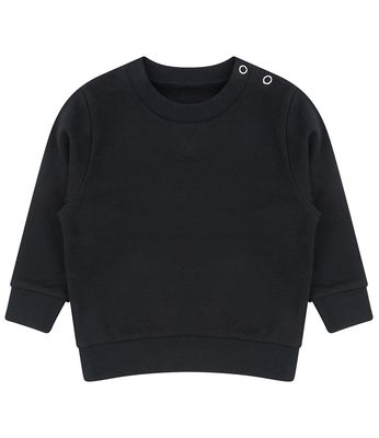 Little Treasures Kids Sustainable Sweatshirt - Black Little Treasures Kids Sustainable Sweatshirt - Black