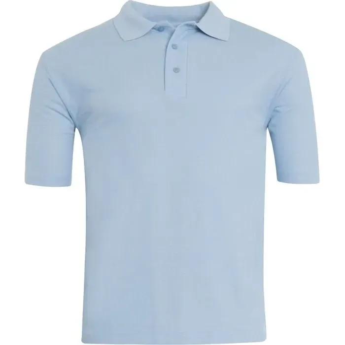 Polo Shirt - Sky Blue - No Logo Polo Shirt - Sky Blue - No Logo