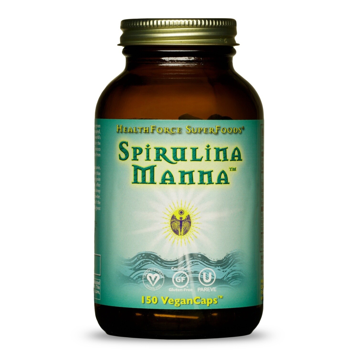 SPIRULINA MANNA, Size: 150 VCAPS