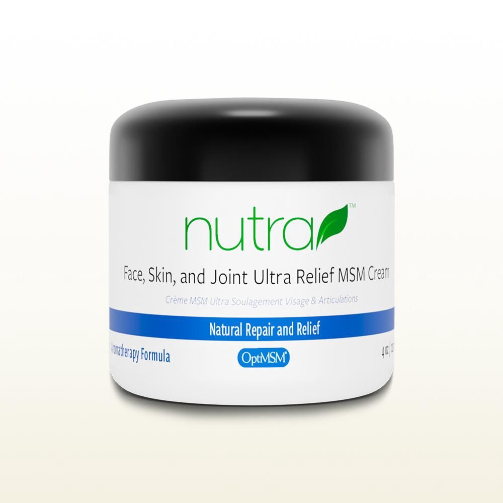 FACE, SKIN &amp; JOINT ULTRA RELIEF MSM CREAM, Size: 2 OZ