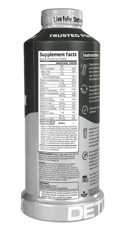 ULTRA ELIMINEX DETOX TROPICAL FRUIT FLAVOR