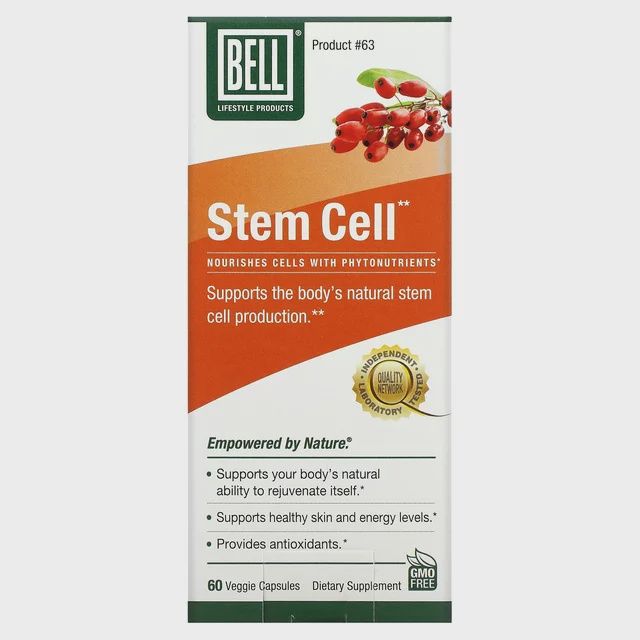 STEM CELL CAPSULES, Size: 60 VCAPS