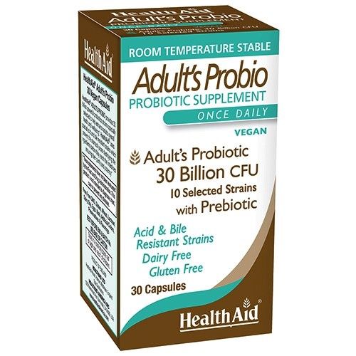 ADULT&#39;S PROBIOTIC 30 BILLION CFU, Size: 30 VCAPS