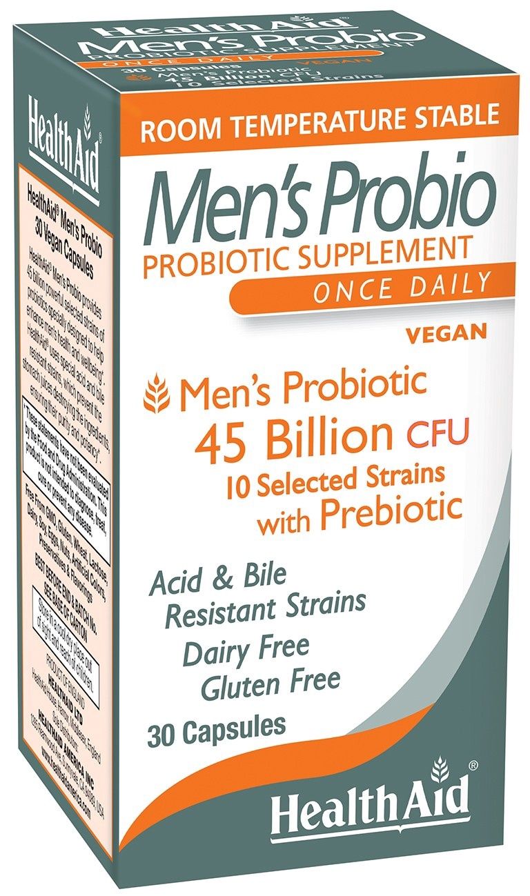 MEN&#39;S PROBIO MEN&#39;S PROBIOTIC 45 BILLION CFU, Size: 30 VCAPS