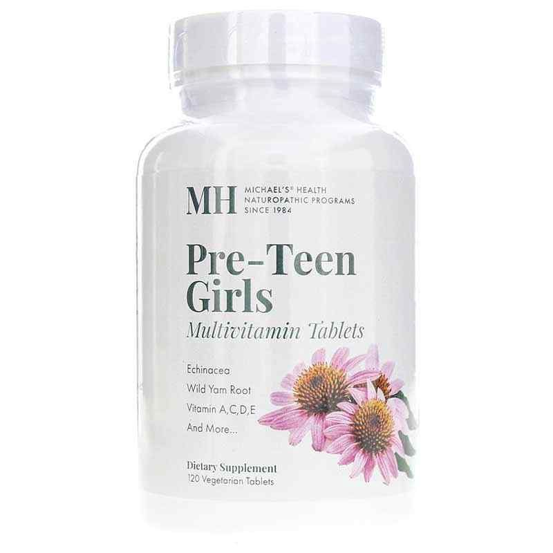 PRE-TEEN GIRLS DAILY MULTIVITAMIN, Size: 30 VTAB