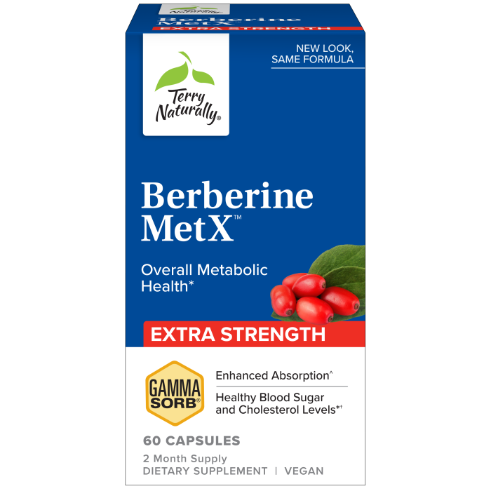 BERBERINE METX EXTRA STRENGTH, Size: 60 VCAPS