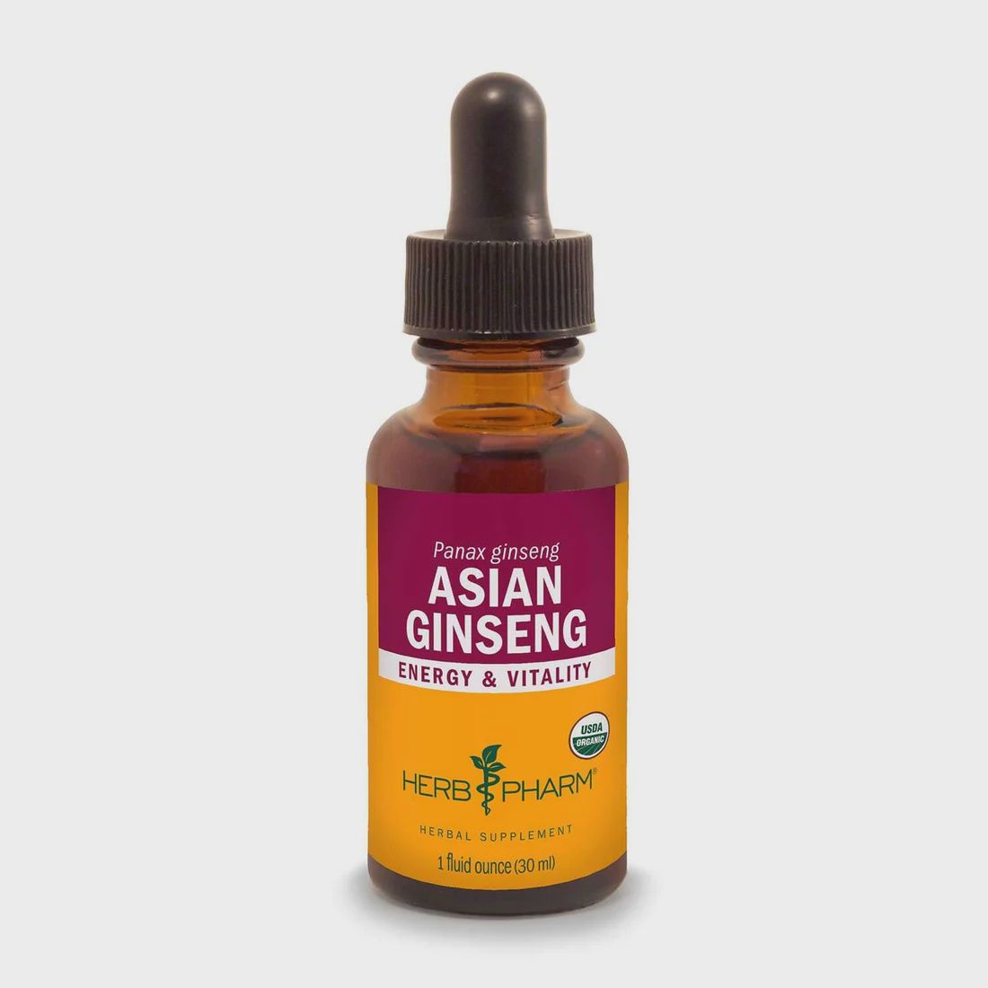 ASIAN GINSENG EXTRACT, Size: 1 FL OZ