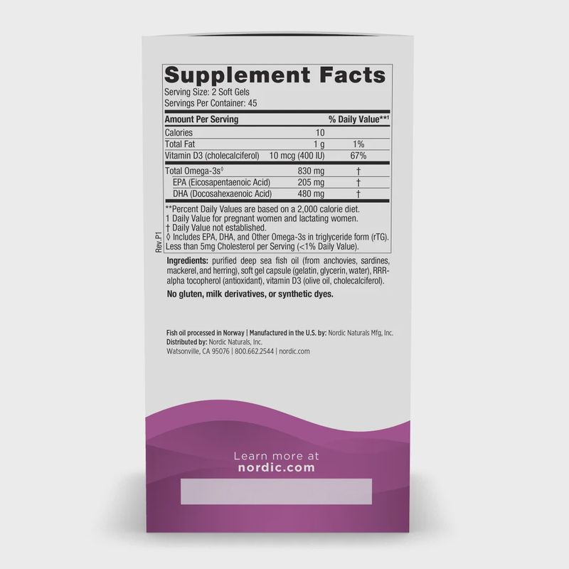 PRENATAL DHA 830 MG OMEGA-3 &amp; 400 IU D3