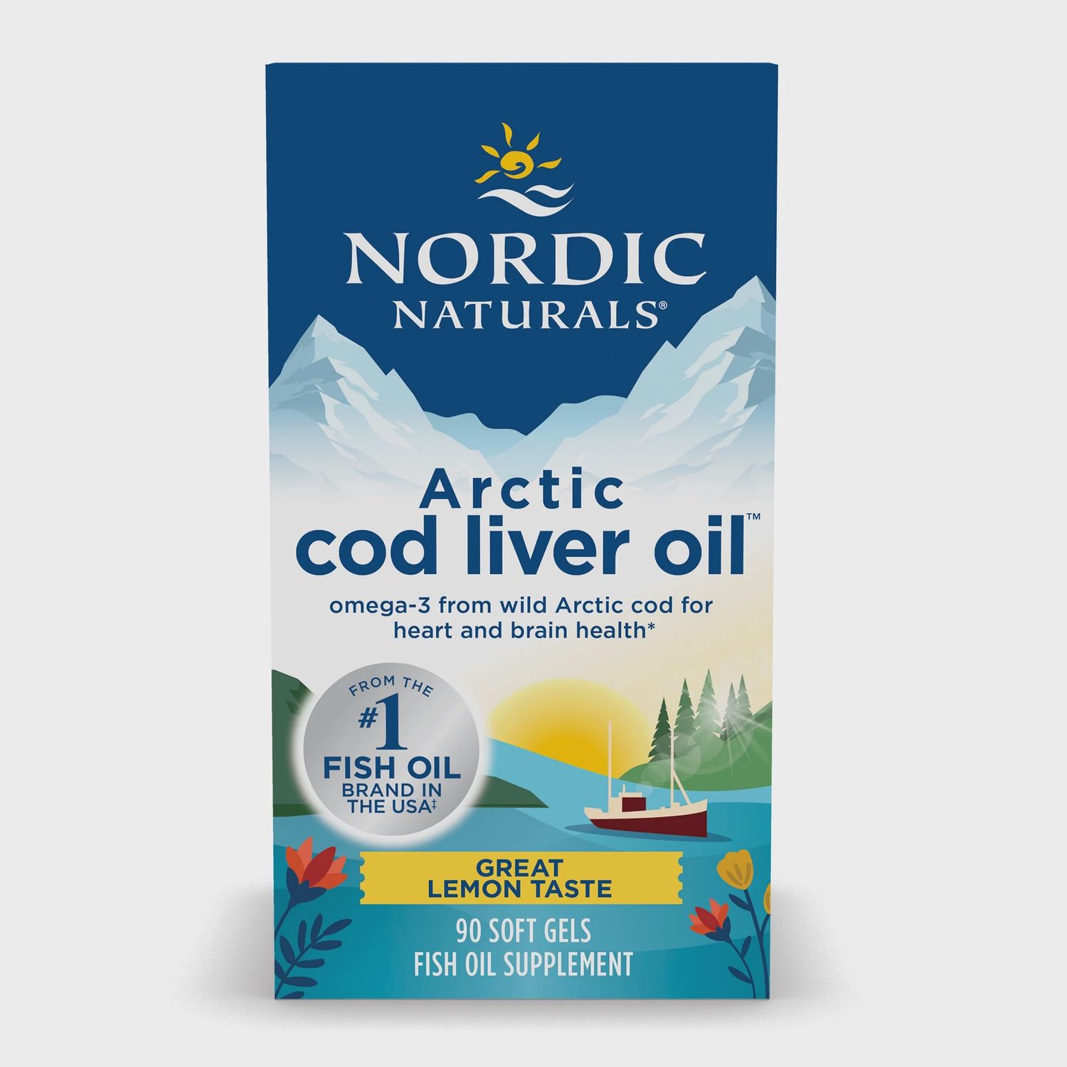 ARCTIC  COD LIVER OIL, Size: 90 SOFTGELS