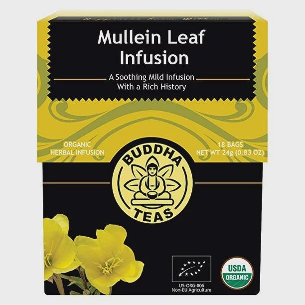 MULLEIN LEAF TEA, Size: 18 BAGS