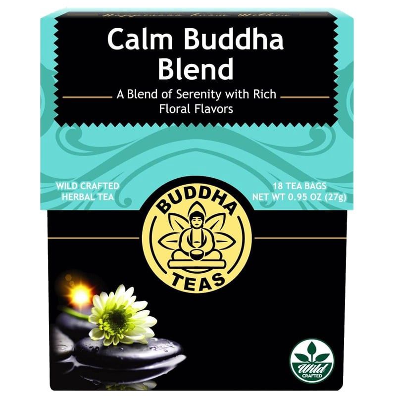 CALM BUDDHA BLEND TEA, Size: 18 BAGS
